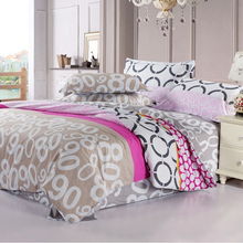 驯鹿家纺8090纯棉印花四件套 红动生活，乐享舒适睡眠